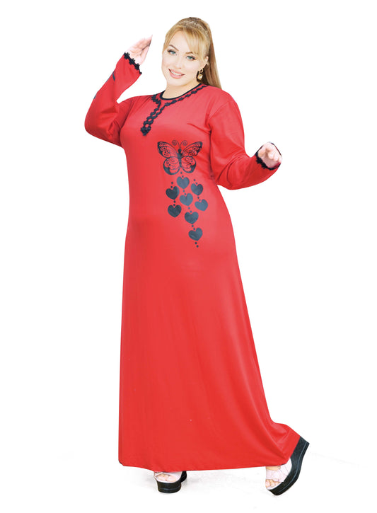 عباية فراشة