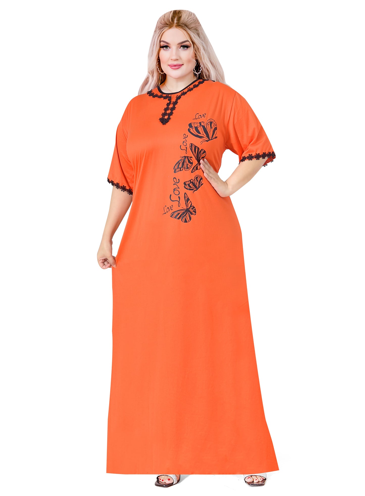 عباية فراشة نص كم