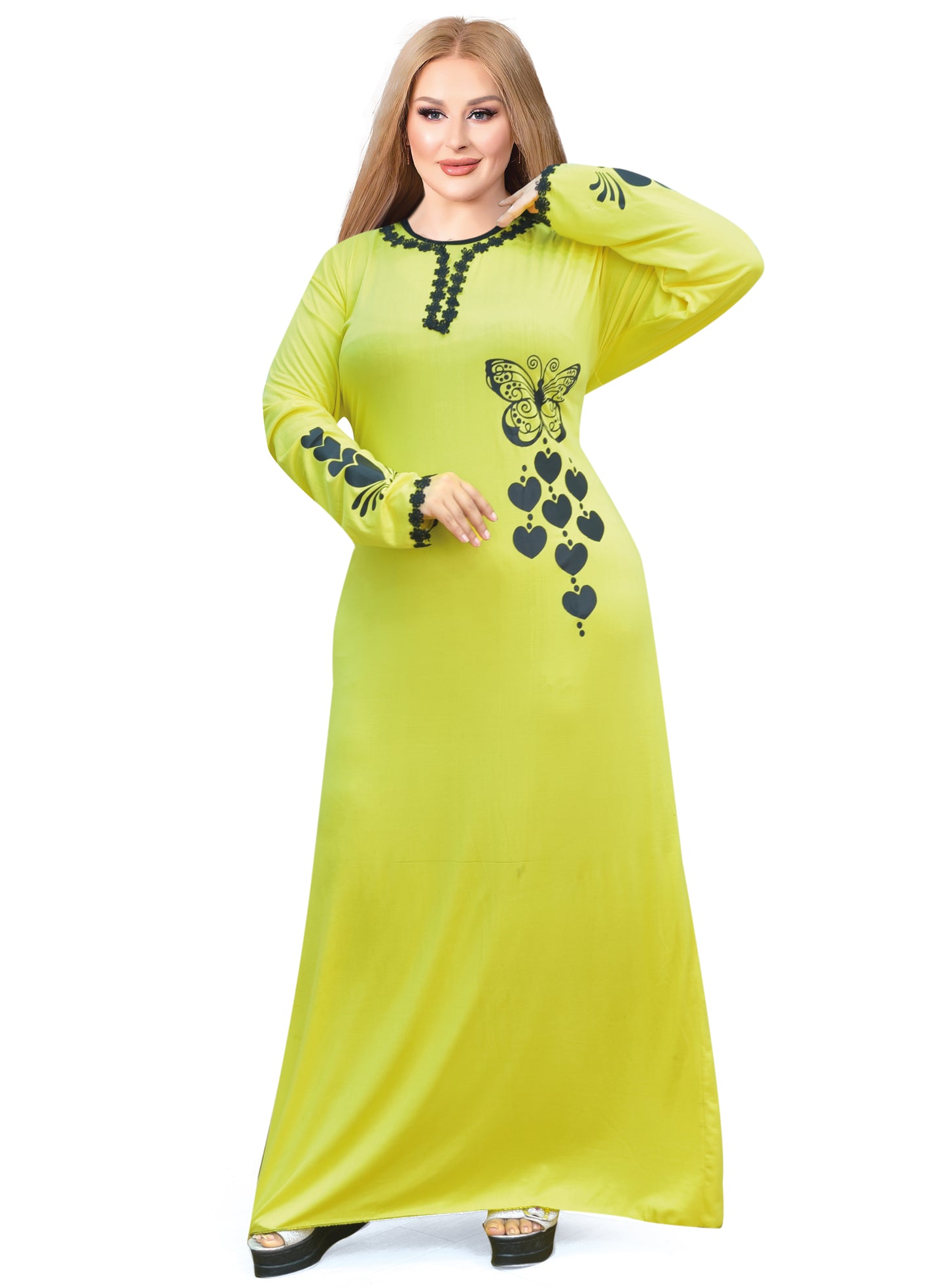 عباية فراشة