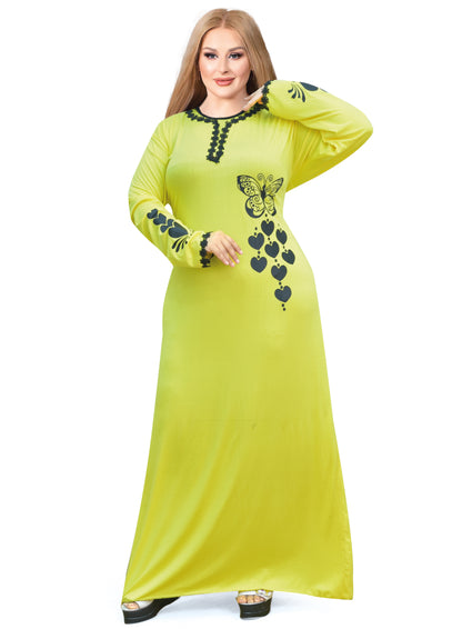 عباية فراشة