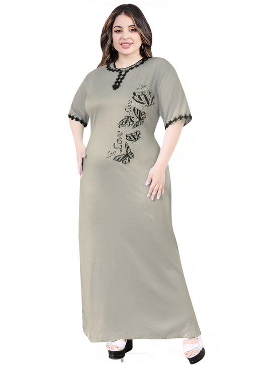 عباية فراشة نص كم