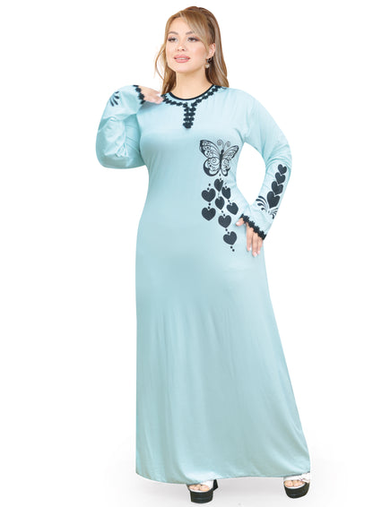 عباية فراشة