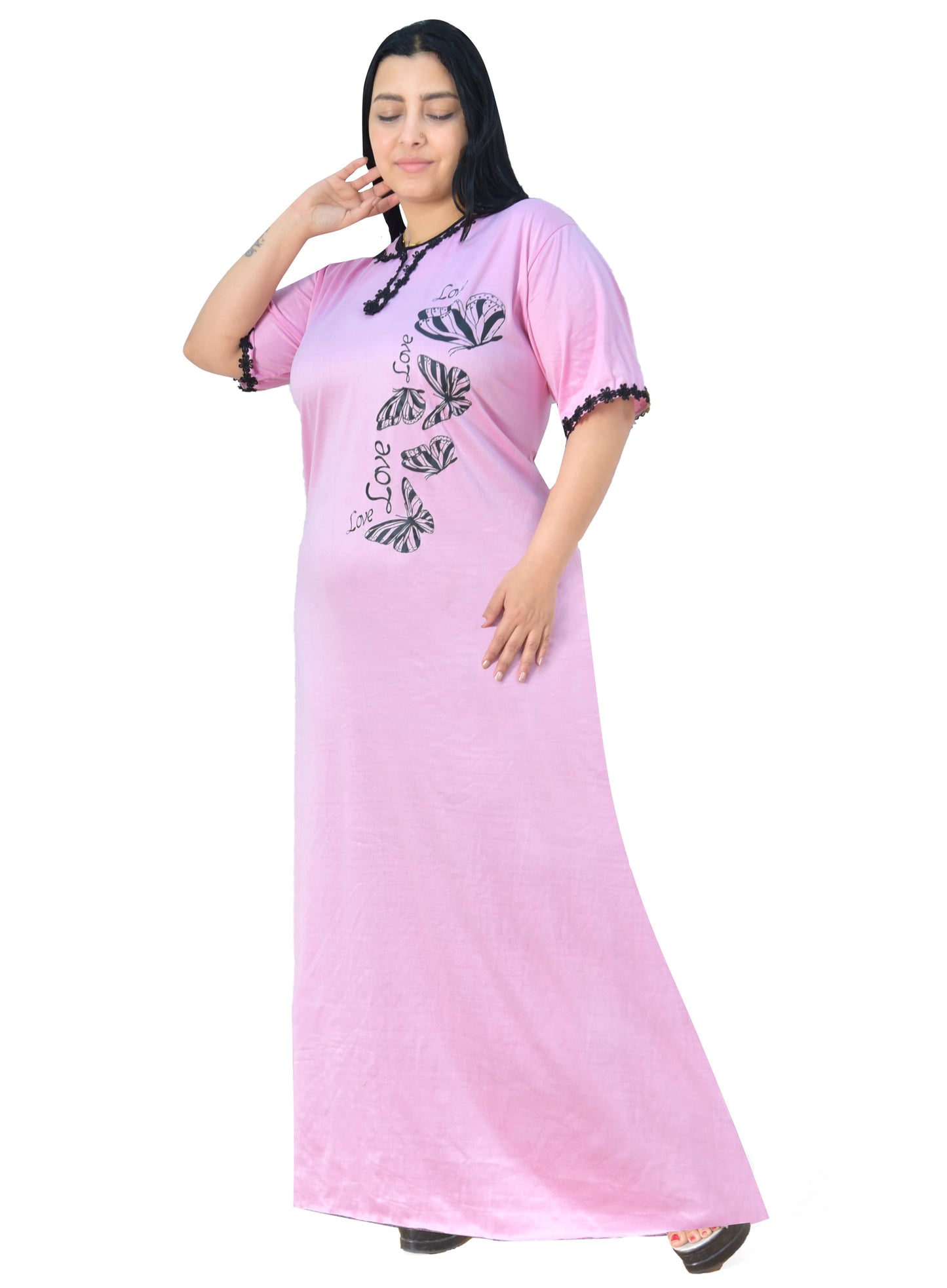 عباية فراشة نص كم