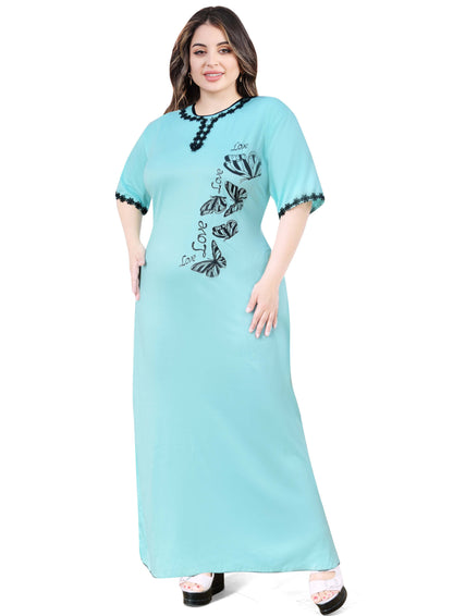 عباية فراشة نص كم