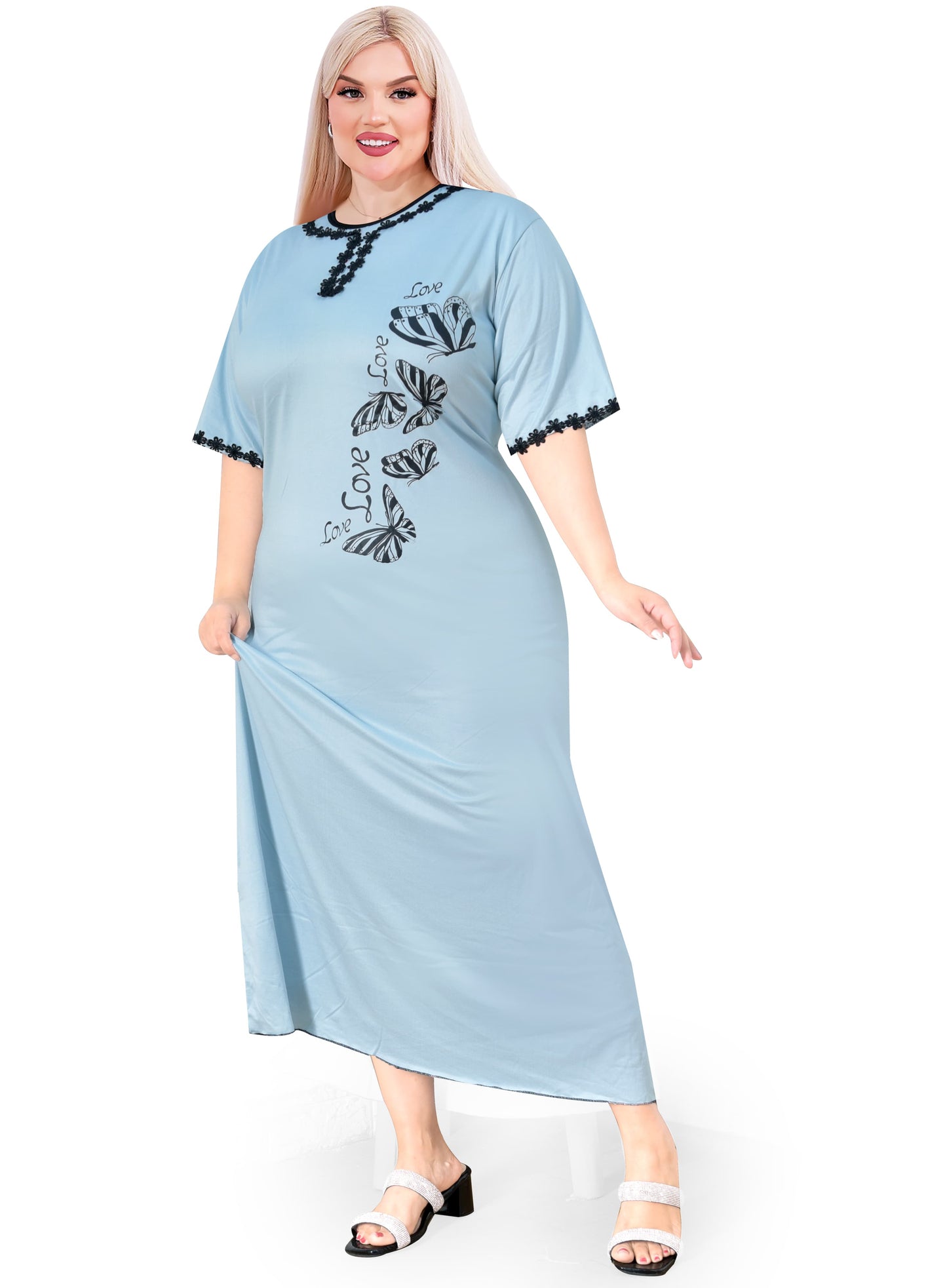 عباية فراشة نص كم